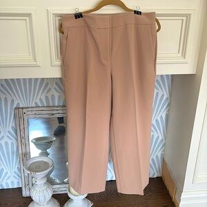 Ann Taylor High Waist, wide leg crop pant 10P